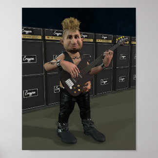 Jerome "Boom" Bloom van de Pnksters Poster