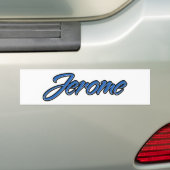 Jerome Nom bleu Aufkleber Sticker Autoaufkleber (En voiture)
