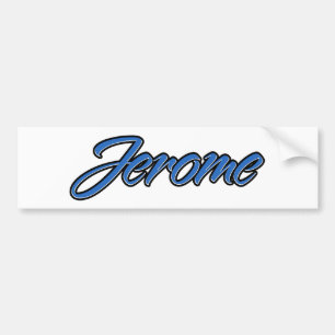 Jerome Nom bleu Aufkleber Sticker Autoaufkleber