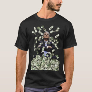Jerome Powell Money Printer Stock Market Grafische T-shirt