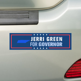 Jerri Green voor gouverneur van Tennessee Bumpersticker