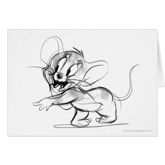 Jerry Bashful Sketch (Voorkant Horizontaal)
