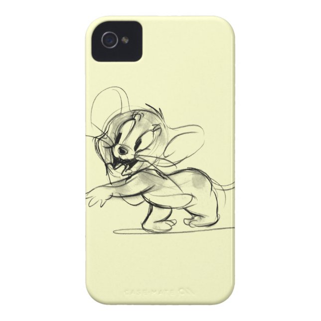Jerry Bashful Sketch Case-Mate iPhone Case (Achterkant)