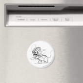 Jerry Bashful Sketch Magneet (Insitu (Vaatwasser))