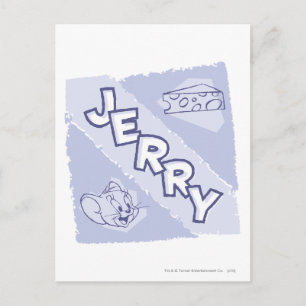 Jerry Blue Cheese Logo Briefkaart