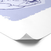 Jerry Blue Cheese Logo Poster (Hoek)