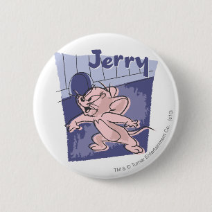 Jerry Blue Ronde Button 5,7 Cm