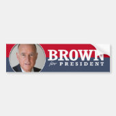 JERRY BROWN 2016 BUMPERSTICKER (Voorkant)
