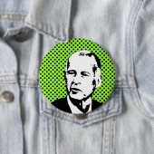 JERRY BROWN - RONDE BUTTON 4,0 CM (In situ)
