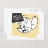 Jerry Cheese Briefkaart (Voorkant / Achterkant)