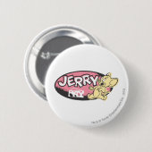 Jerry Cheese Logo Ronde Button 5,7 Cm (Voorkant /achterkant)
