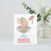 Jerry Chocolate Mouse Briefkaart (Staand voorkant)
