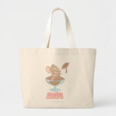 Jerry Chocolate Mouse Grote Tote Bag (Voorkant)