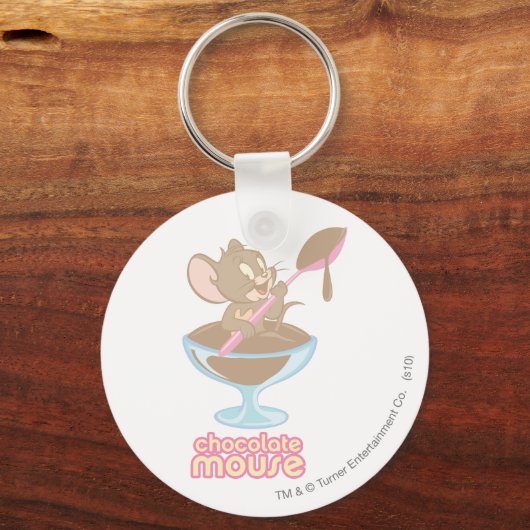 Jerry Chocolate Mouse Sleutelhanger (Voorkant)
