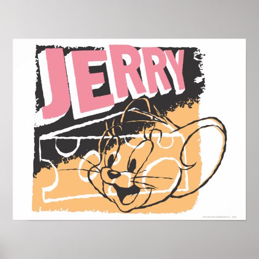 Jerry Face op Cheese Poster (Voorkant)