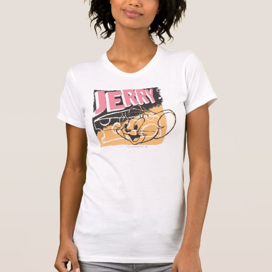 Jerry Face op Cheese T-shirt (Voorkant)