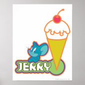 Jerry Ice Cream Poster (Voorkant)