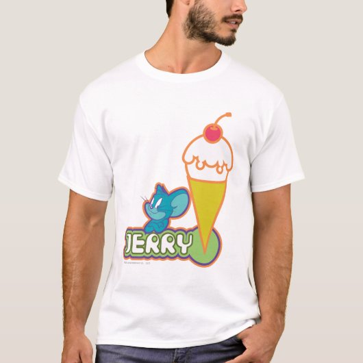 Jerry Ice Cream T-shirt (Voorkant)