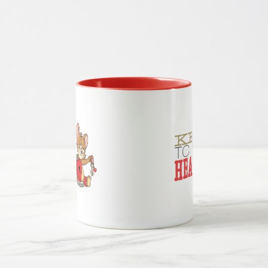 Jerry Mouse "Key to My Heart"-Valentijn Mok (Midden)