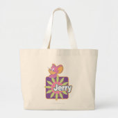 Jerry Neon Mouse Grote Tote Bag (Voorkant)