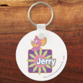 Jerry Neon Mouse Sleutelhanger (Voorkant)