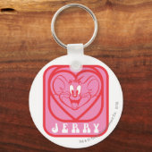 Jerry Pink Hearts Sleutelhanger (Voorkant)