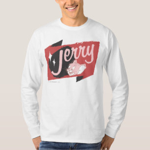 Jerry Red en Black Logo T-shirt