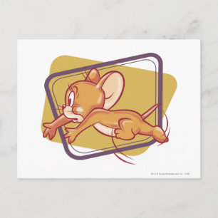 Jerry Running Scared Briefkaart