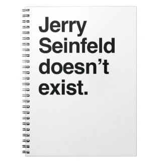 Jerry Seinfeld Bestaat Niet – Satirische Politiek Notitieboek