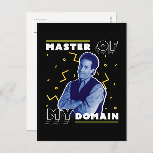 Jerry Seinfeld | Master of My Domain Briefkaart (Voorkant / Achterkant)