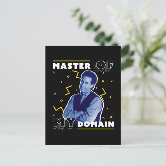 Jerry Seinfeld | Master of My Domain Briefkaart (Staand voorkant)