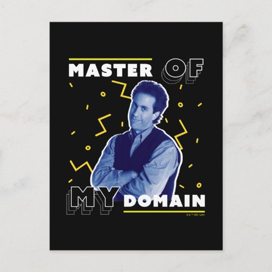 Jerry Seinfeld | Master of My Domain Briefkaart (Voorkant)
