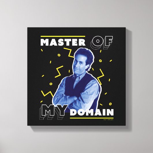 Jerry Seinfeld | Master of My Domain Canvas Afdruk (Voorkant)
