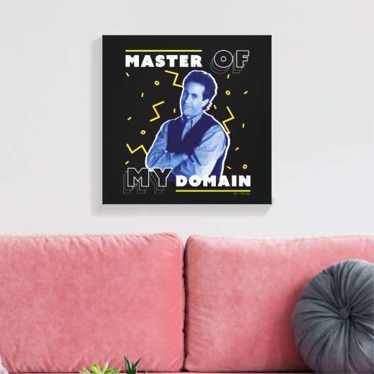Jerry Seinfeld | Master of My Domain Canvas Afdruk (Insitu (Woonkamer))