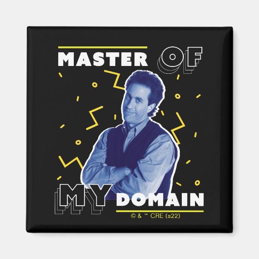 Jerry Seinfeld | Master of My Domain Magneet (Voorkant)