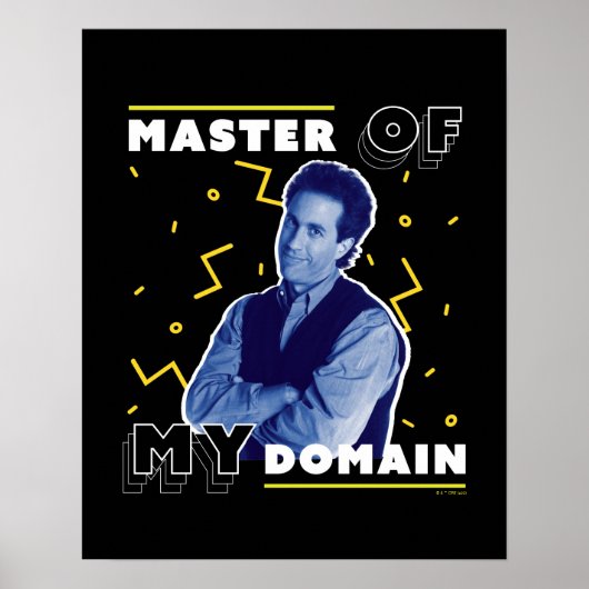 Jerry Seinfeld | Master of My Domain Poster (Voorkant)