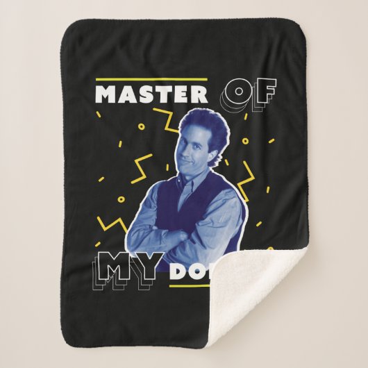 Jerry Seinfeld | Master of My Domain Sherpa Deken (Voorkant)