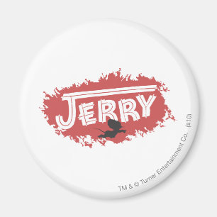 Jerry Silhouette Logo Magneet