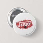Jerry Silhouette Logo Ronde Button 5,7 Cm (Voorkant /achterkant)