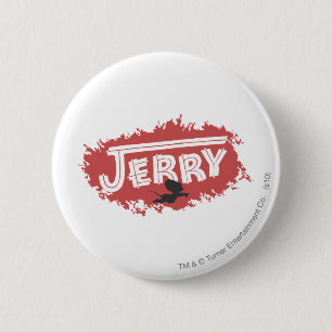 Jerry Silhouette Logo Ronde Button 5,7 Cm
