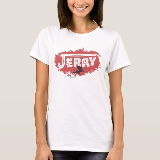 Jerry Silhouette Logo T-shirt (Voorkant)