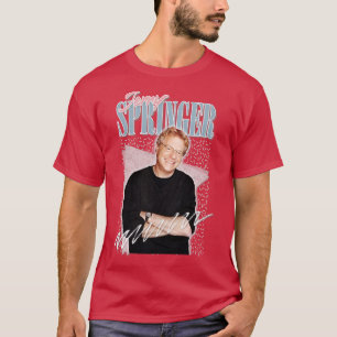Jerry Springer uiterlijk jaren '90 Stijlontwerp T-shirt