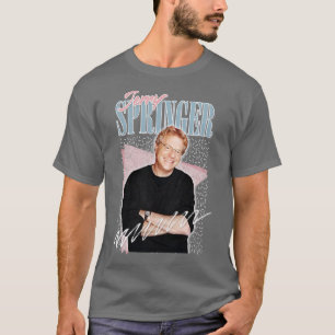 Jerry Springer uiterlijk jaren '90 Stijlontwerp T-shirt