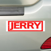 Jerry Stamp Bumpersticker (Op auto)