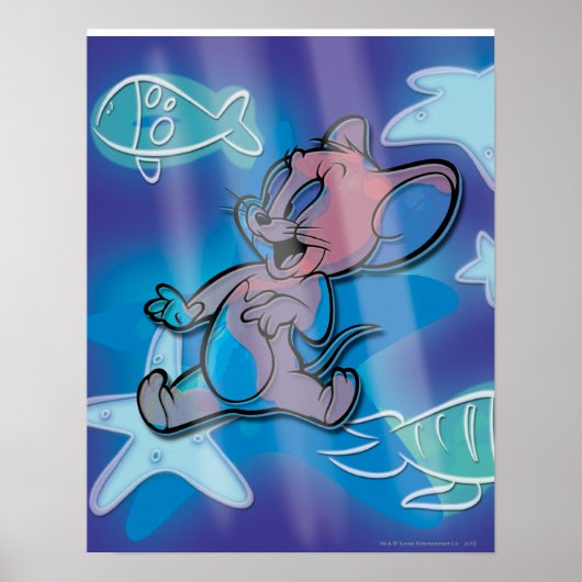 Jerry Trippy Fish Poster (Voorkant)