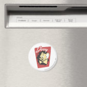 Jerry Yellow Botiw Logo Magneet (Insitu (Vaatwasser))