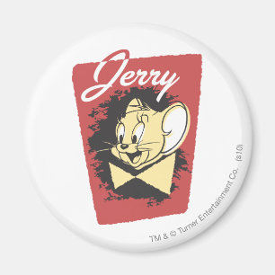 Jerry Yellow Botiw Logo Magneet