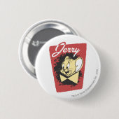 Jerry Yellow Botiw Logo Ronde Button 5,7 Cm (Voorkant /achterkant)
