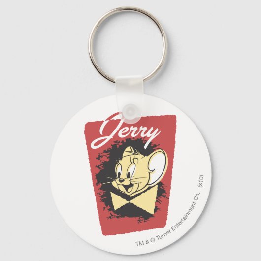 Jerry Yellow Botiw Logo Sleutelhanger (Voorkant)