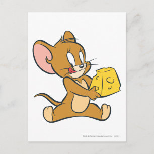Jerry ziet zijn kaas briefkaart